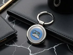 Designer Keychain Max Luxury Premium Metal Look